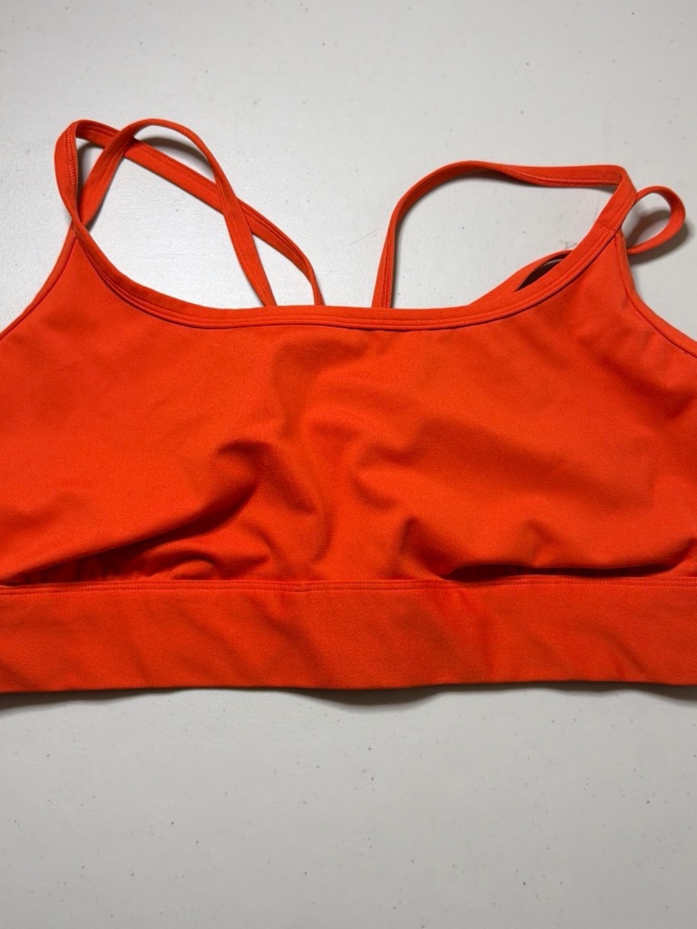 all in motion Orange Strappy Lightweight Sports Bra
